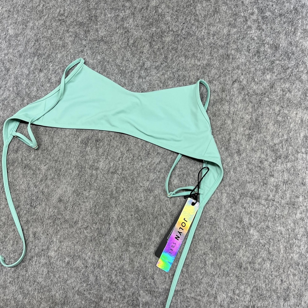 Jolyn Swim Top Womens M Green Hikari Newport Bralette Bikini Surf UPF 50+ - Picture 8 of 11